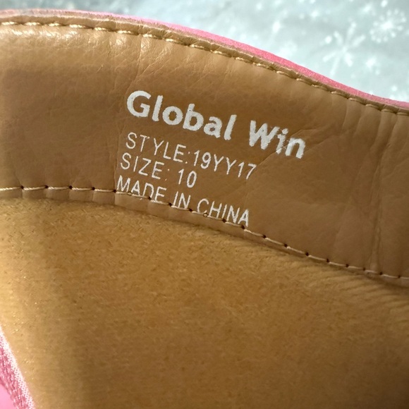 Global Win Pink Heeled Boots - Picture 7 of 7